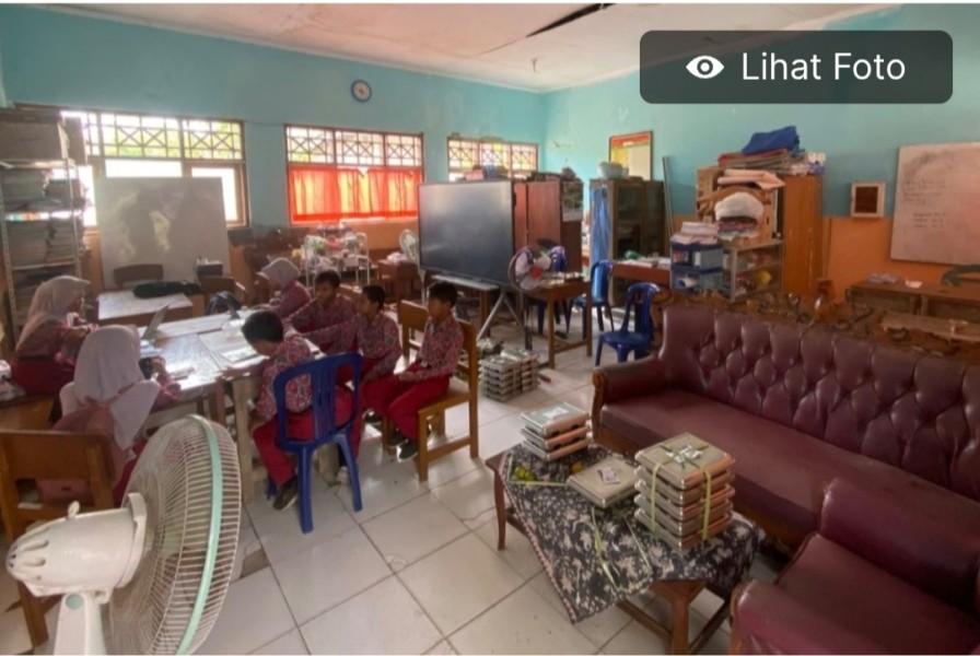 5 Tahun Bangunan Sekolah Rusak di Bangkalan, Ruang Belajar Dibagi 7 Bagian