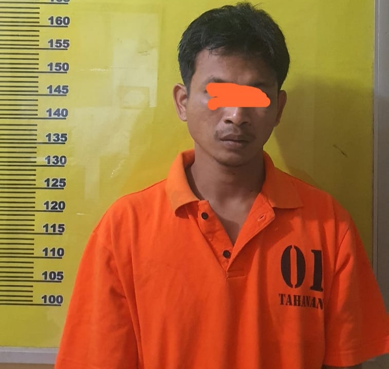Pria Diduga Pelaku Penyalahgunaan Narkotika Ditangkap Unit Reskrim Polsek Kandis