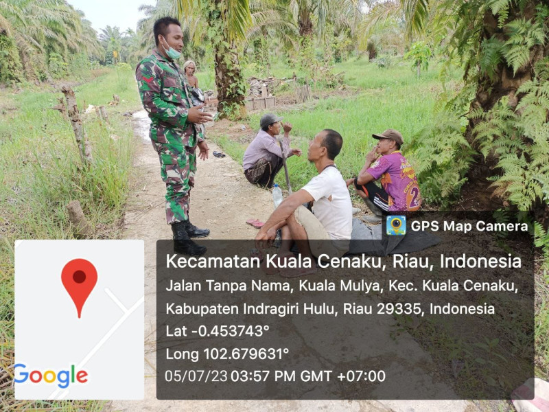 Jalin Hubungan Baik Antara TNI dan Masyarakat Dengan Mengedepankan Komsos