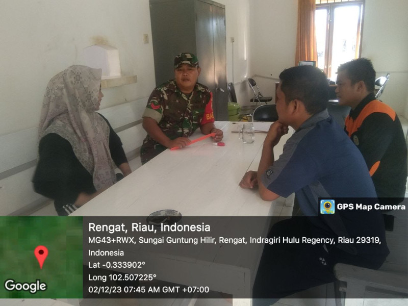 Agar Selalu Tetap Akrab Dan Harmonis, Babinsa Jalin Silaturahmi Dengan Warga Binaan.