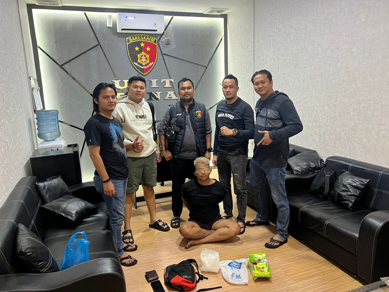 Luar Biasa Ungkap Peredaran Narkotika, Hampir 1 kg Sabu sabu Diamankan Unit Reskrim Polsek Bangko