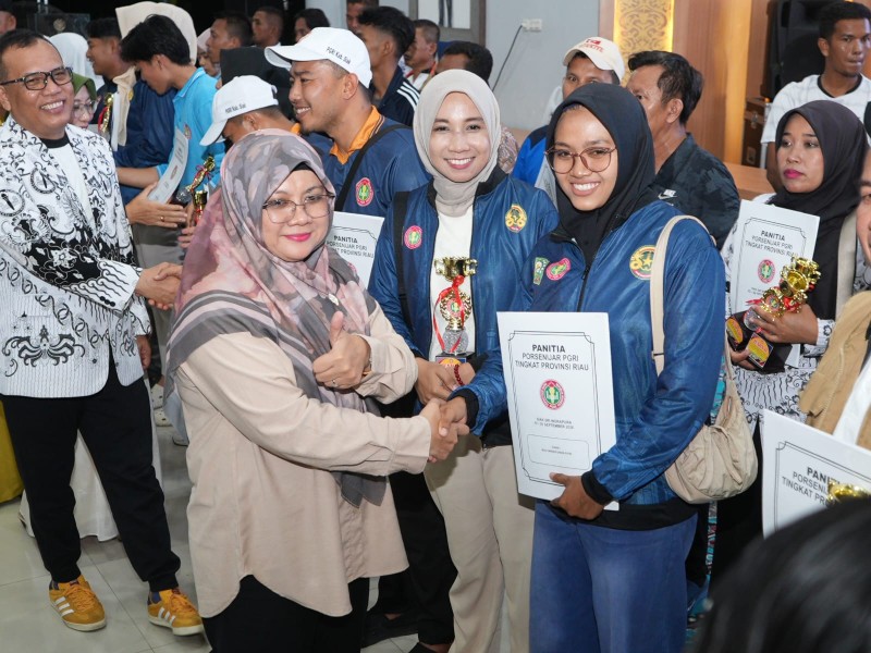 Kontingen PGRI Siak Juara Umum PORSENIJAR Riau 2026, Borong 7 Medali Emas