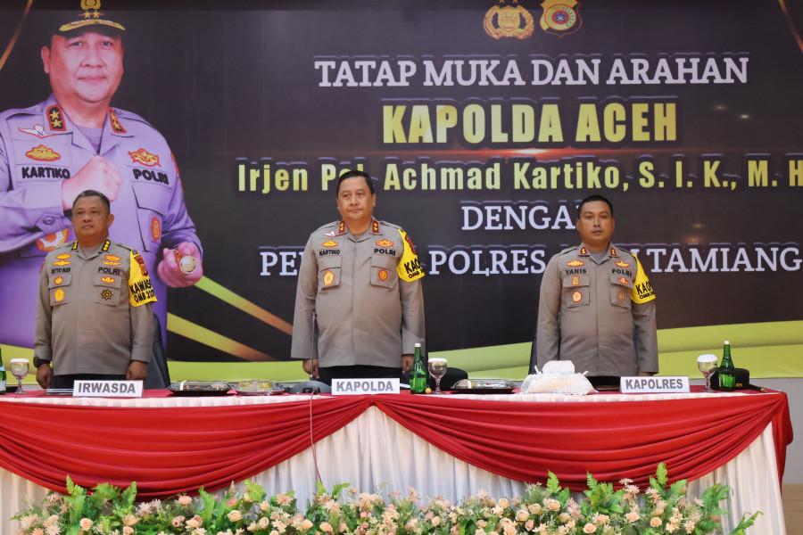 Kapolda Aceh Ingatkan Personel Polres Jaga Netralitas dan Hindari Provokasi di Medsos