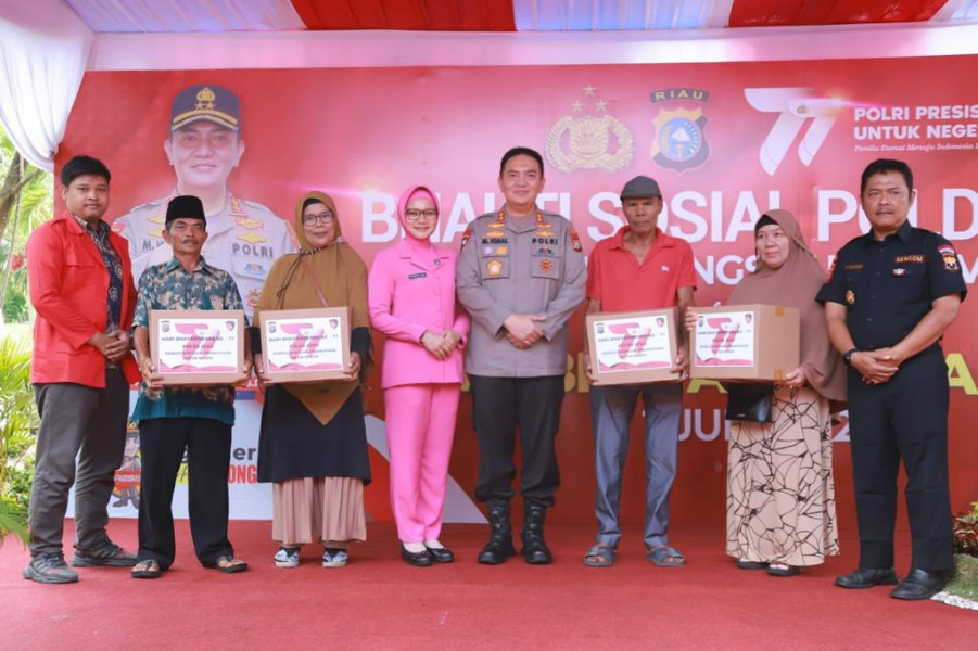 Kapolda : 'Donor Darah Diikuti Personel Polda Riau dan Masyarakat'