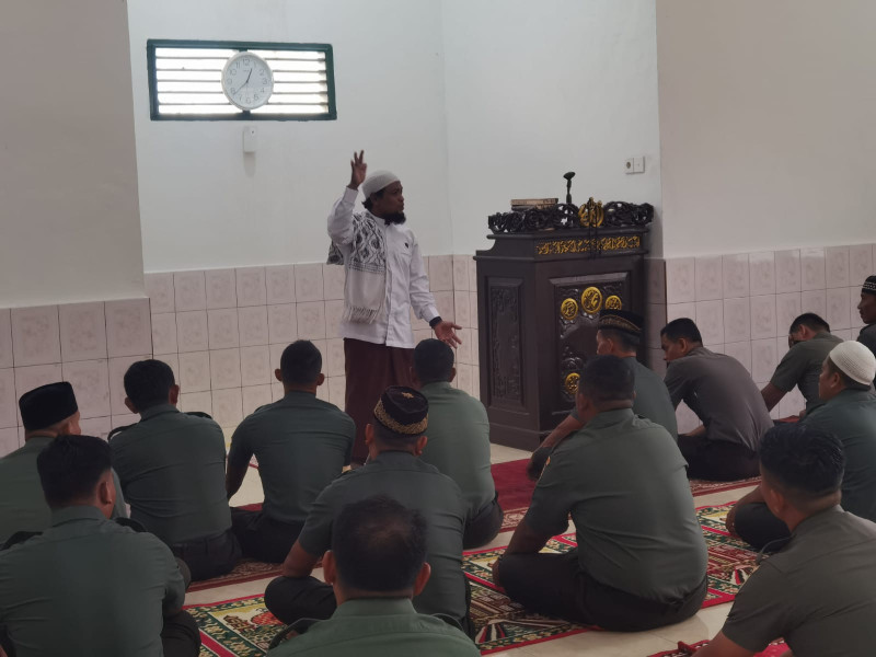 Lama Tidak Diguyur Hujan Dan Minta Diturunkan Hujan, Kodim 0302/Inhu Gelar Shalat Istisqa