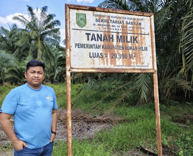 Muhajirin Siringo Ringo Desak BPKAD Rohil Optimalkan Aset Kebun Sawit Demi PAD