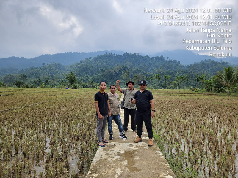 Dewan Pembina PPRI Kunjungi HL Bukit Sanggul Kabupaten Seluma Bengkulu