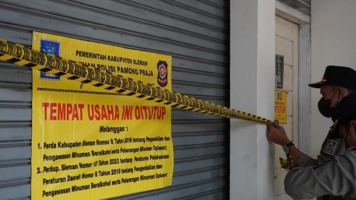 Sisakan Hotel dan Restoran Berbintang, Sleman Tutup 28 Usaha Miras Ilegal di 9 Kecamatan