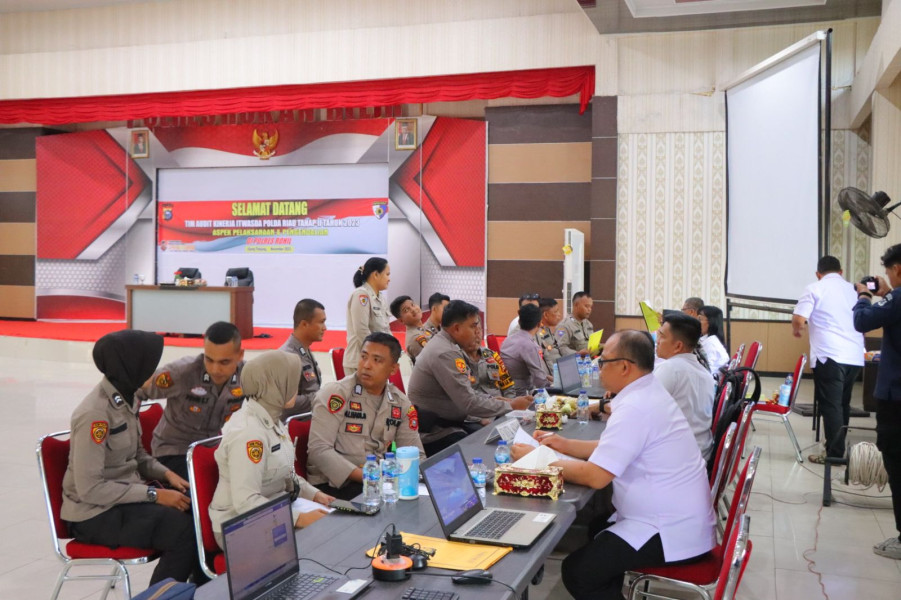 Tim Itwasda Polda Riau Buka Audit Kinerja Tahap II di Polres Rokan Hilir