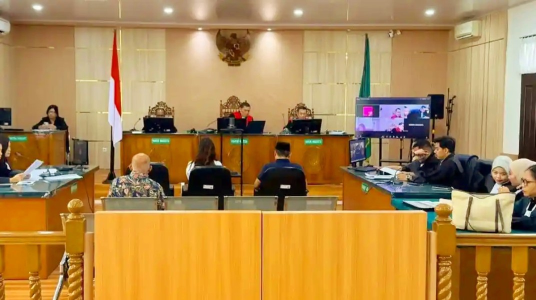 6 Tersangka Korupsi Pupuk Subsidi di Kecamatan Pangkalan Kuras Pelalawan Jalani Sidang Perdana
