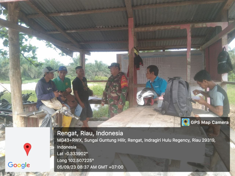 Monitor Perkembangan Dan Situasi Wilayah Binaan Babinsa Jalin Silaturahmi Dengan Warga Binaan