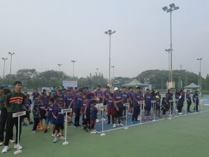 Resmi Bergulir, 140 Petenis Ikuti Turnamen Tenis di Riau