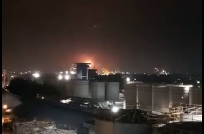 Ledakan dan Kebakaran di Kilang Minyak Pertamina Dumai, 5 Pekerja Terluka