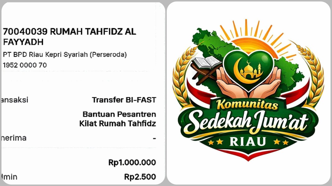 KSJ Riau Salurkan Bantuan untuk Kegiatan Pesantren Kilat Rumah Tahfidz Al-Fayyadh Panipahan