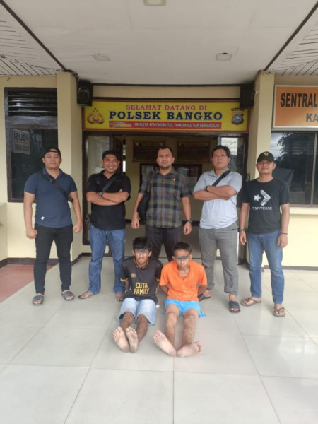 Tak Kapok dan Kembali Berulah Curi HP Warga, 2 Residivis Spesialis Curat Diringkus Polsek Bangko