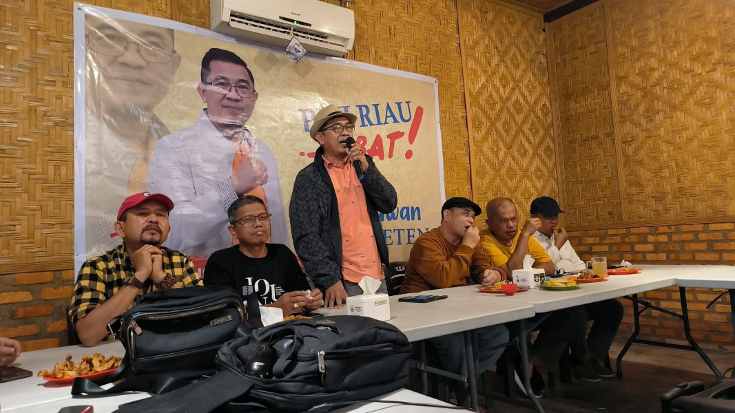 Deklarasi Calon Ketua PWI Riau Masa Bakti 2023-2028, Wartawan Senior Sepakat Dukung Raja Isyam Azwar