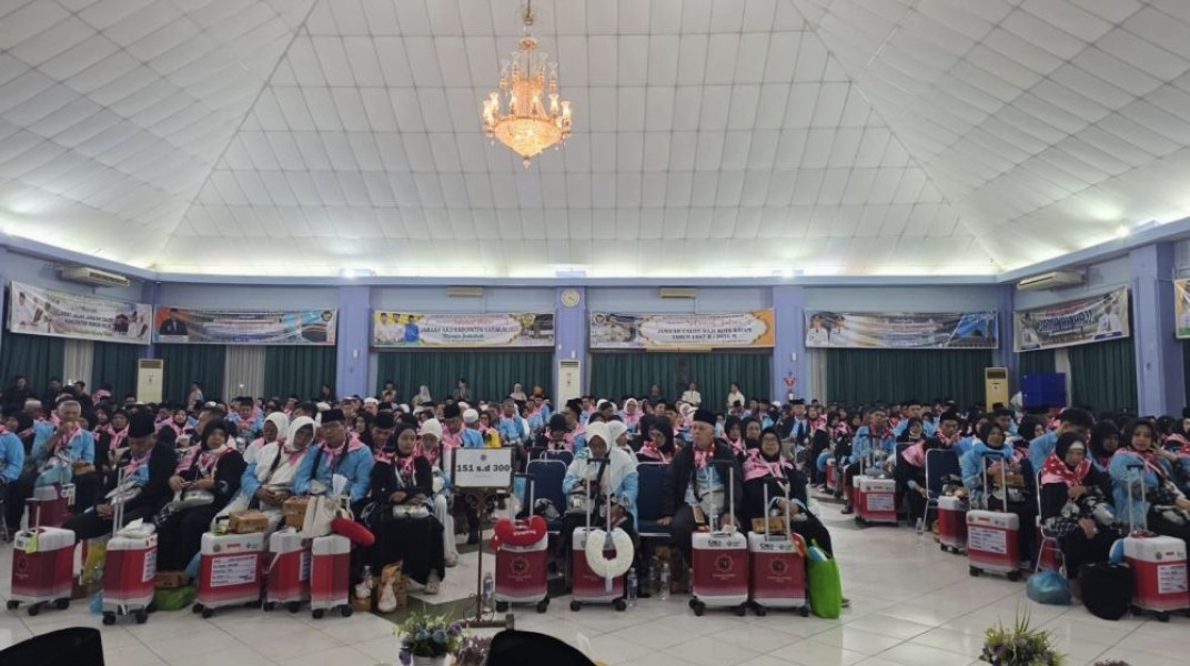 883 JCH Asal Riau Tiba di Madinah, 7 Orang Tertunda Keberangkatan