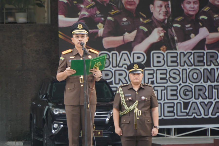 Kejati Riau Pimpin Upacara Peringatan Hari Kesaktian Pancasila