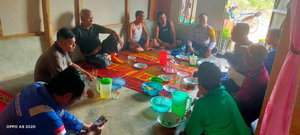 Bhabinkamtibmas Polsek Tanah Putih Cooling System Masyarakat Rantau Bais