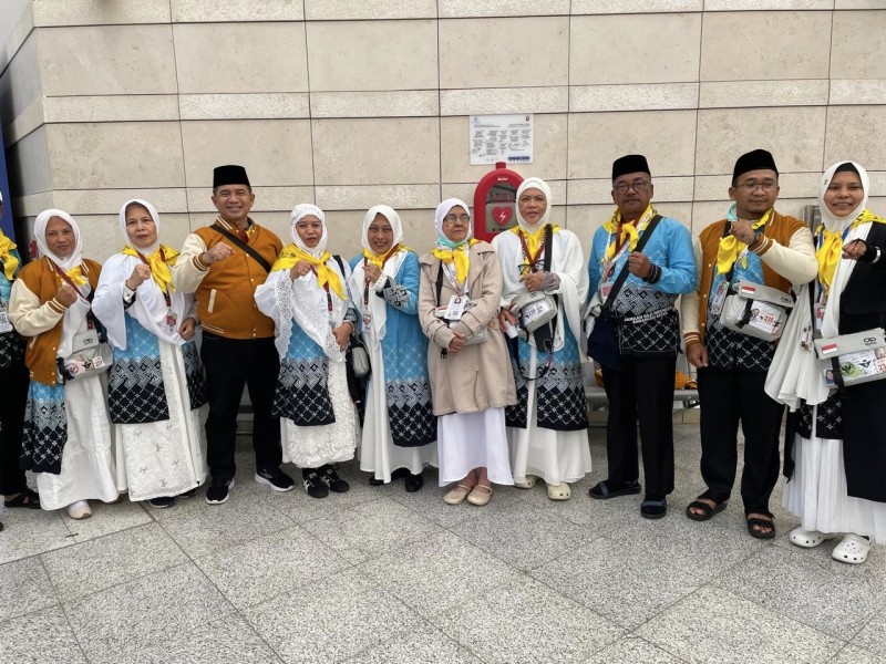 Lambaian Doa dari Negeri Seribu Kubah: 137 Jemaah Haji Rohil Tiba dengan Selamat di Madinah