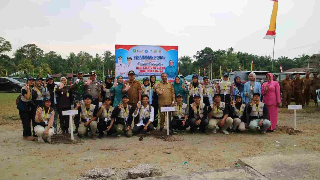 Mahasiswa KKN-PPM UGM Kecamatan Bengkalis Sukseskan Kegiatan HKG 2026