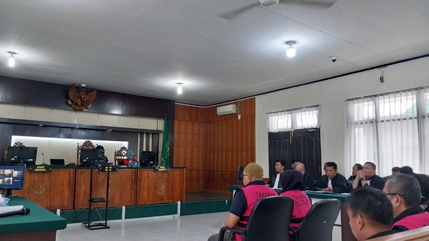 Rugikan Negara Rp4,5 Miliar, Enam Terdakwa Korupsi Pupuk Subsidi di Siak Diadili