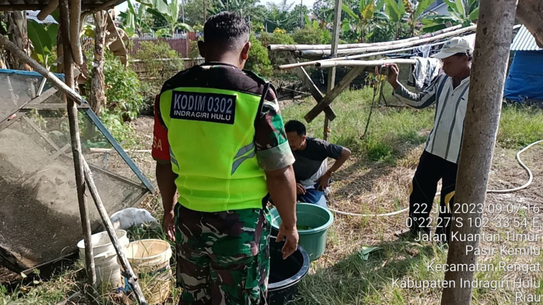 Dengan Melaksanakan Komsos Dapat Mencerminkan Rasa kemanunggalan TNI dan Rakyat