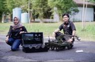 Mahasiswa Politeknik Caltex Riau Berhasil Membuat Robot Penjinak Bom