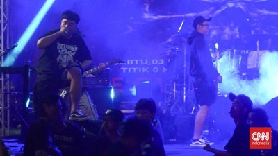 14 Band Metal Jogja Konser di Depan Istana, Resah Demokrasi Era Jokowi