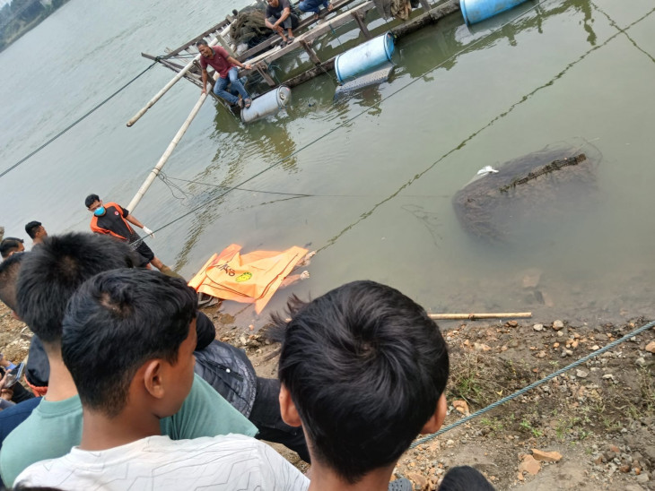 Setelah 21 hari Hilang di Sungai Kampar , Akhirnya Jasad Alm Boyke Gulo Ditemukan di Pulau Belimbing Kuok