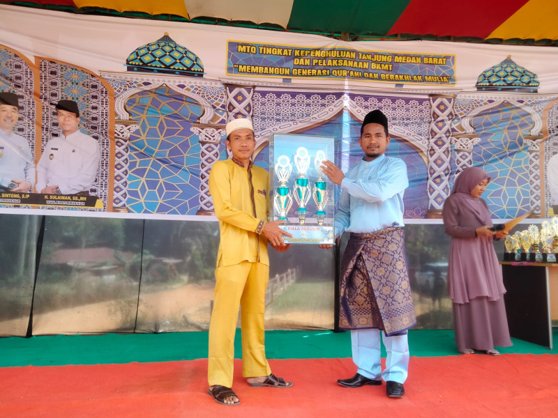 Kepenghuluan Tanjung Medan Barat Gelar MTQ Tingkat Kepenghuluan Tahun 2023