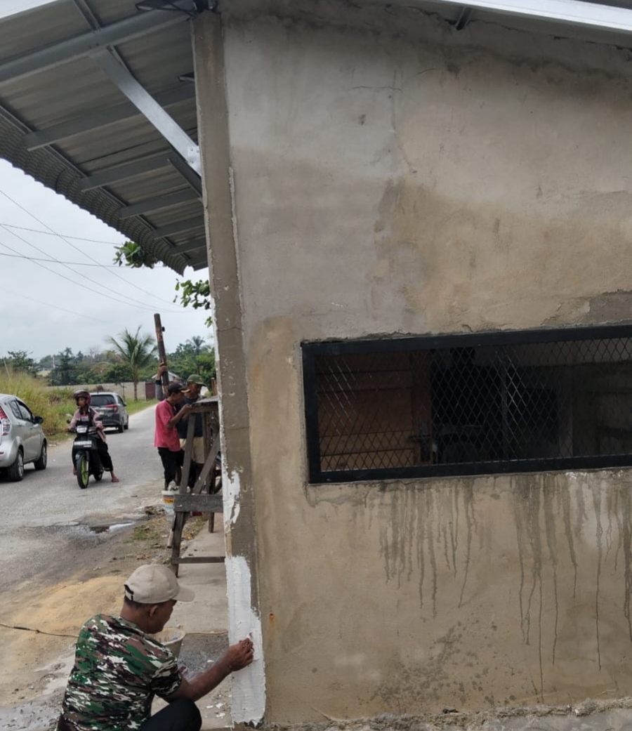 Warga RW 01 Kubang Jaya Keberatan, Pengembang Diduga Larang Pembangunan Pos Siskamling