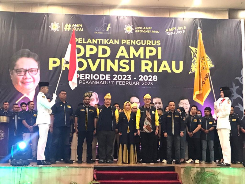 Pengurus DPD AMPI Riau 2023-2028 Resmi di Lantik