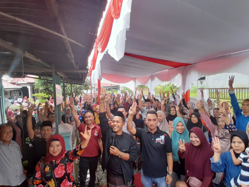 TPD Ganjar-Mahfud Provinsi Riau Gelar Kampanye Perdana di Pekanbaru