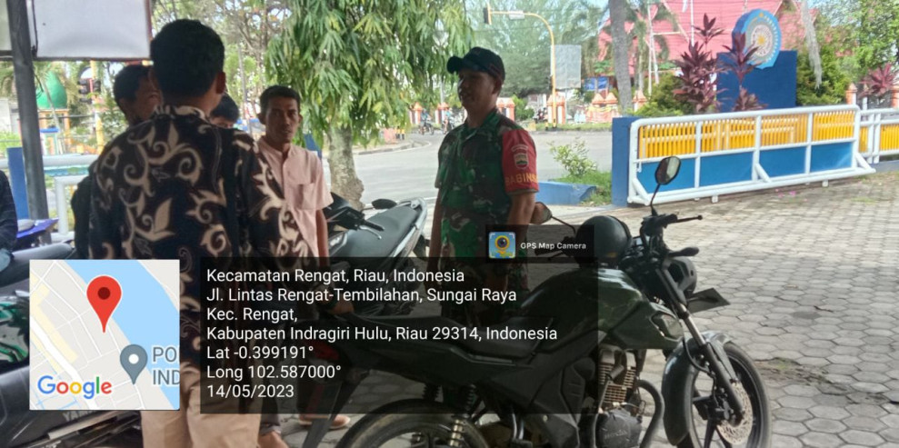Melaksanakan Komsos di Wilayah Binaan, Ini kata Sertu Riza Efendi