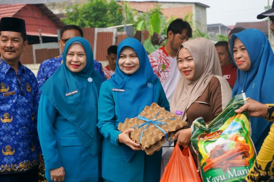 Puncak HKG PKK ke-54 Inhil, Teguhkan Peran Kader dalam Penguatan 10 Program Pokok PKK
