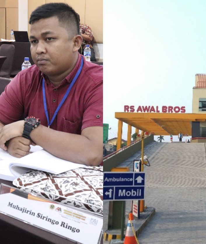 Terkait Dugaan Penolakan Pasien Emergency Yang Hendak Melahirkan  Walau Sudah Pecah Ketuban di RS Awal Bros Panam, Muhajirin : Sudah Kita Laporkan Kepada Istri CEO Grup Awal Bros