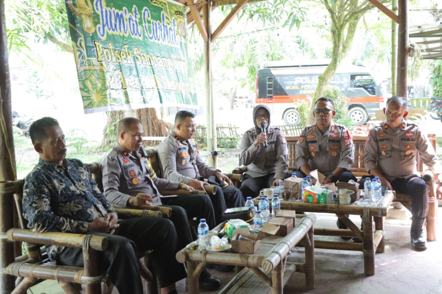 Polres Aceh Tamiang Dengarkan Keluhan Masyarakat Terkait Narkoba dan Kriminalitas