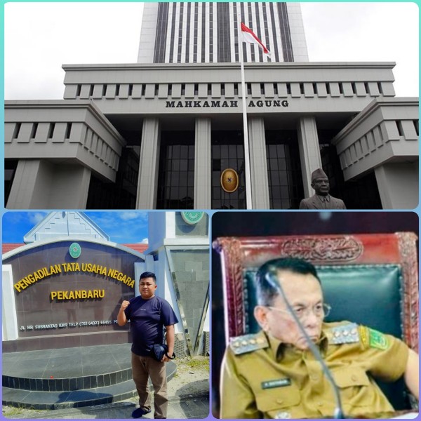 Tindak Lanjuti Peraturan Mahkamah Agung, Muhajirin Sambangi SDN 31 dan SMPN 1 Pekanbaru, Penerbit SKPI Bupati Rohil