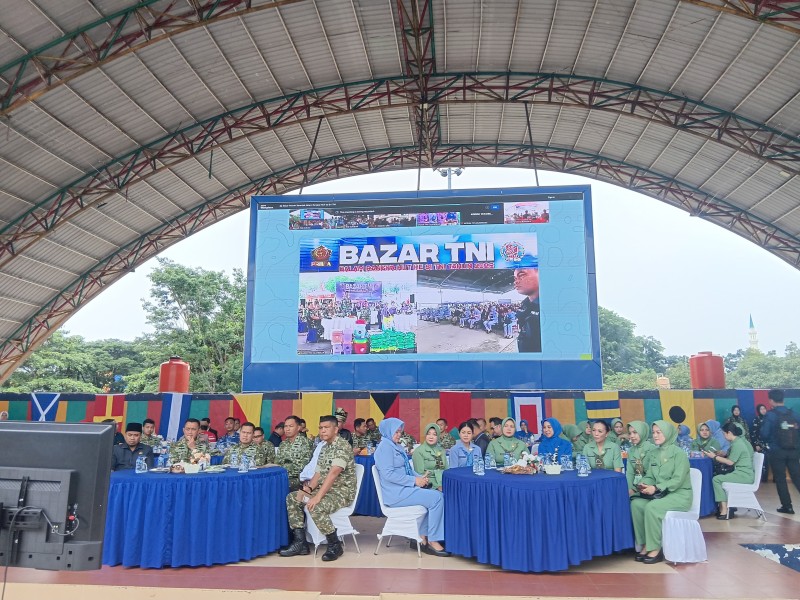 Pemko Dumai Apresiasi Bazar Murah dan Bakti Kesehatan TNI