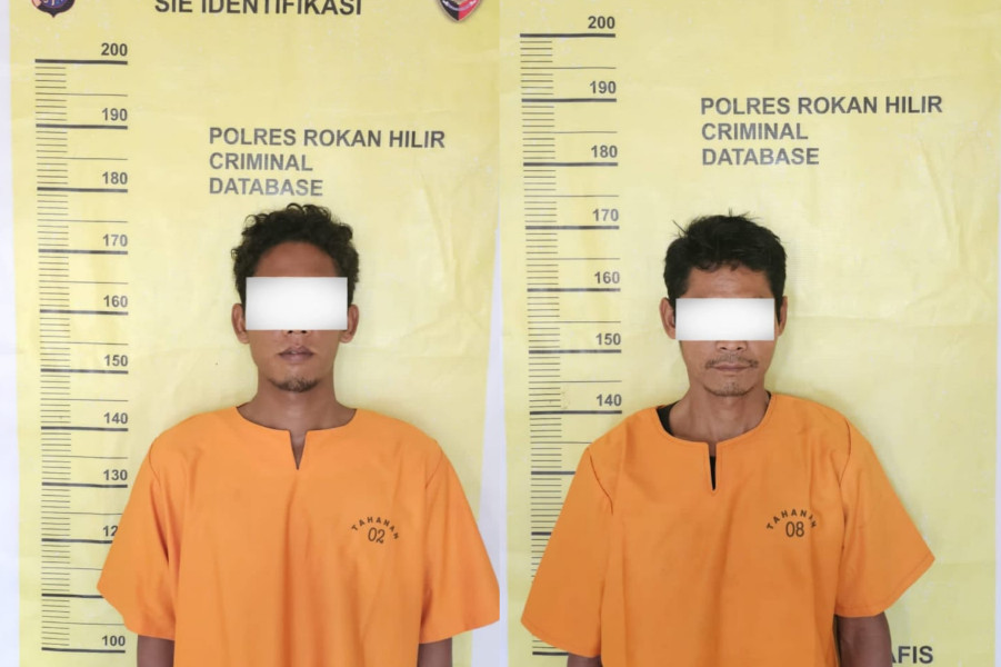 Polsek Bangko Pusako Ringkus 2 Pengedar Sabu di Rumahnya dan Sita 23,19 Gram Sabu