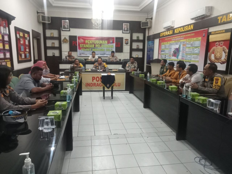 Pasi Ops Kodim 0302/Inhu Lettu Arm Herdianto Hadiri Rapat Koordinasi Pembentukan FKP dan SKM
