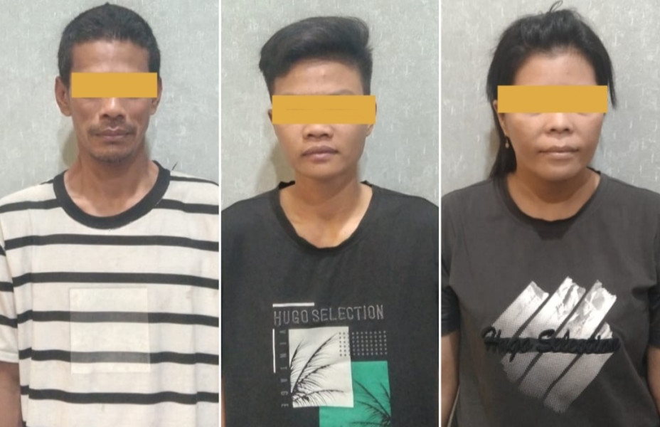 Sat Narkoba Polres Rohil Bekuk 5 Penyalahguna Sabu di Simpang Kanan, Sita 48,62 Gram