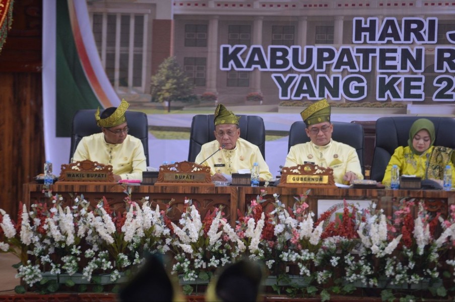 Bupati Rohil Ungkap Tekanan Fiskal 2026, Transfer Pusat Turun Jadi Rp1 Triliun