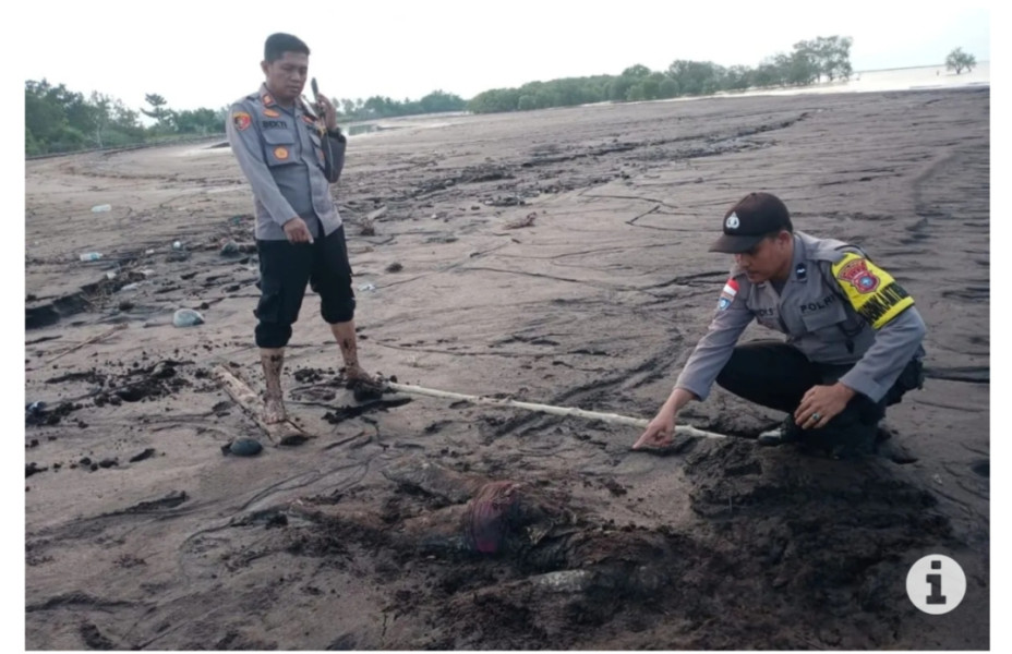 Warga temukan mayat tak dikenal di pantai Teluk Papal Bengkalis
