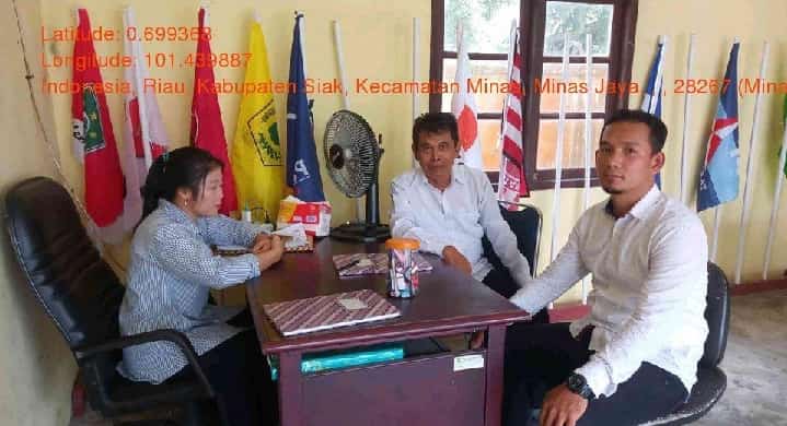 Pastikan Tahapan Pemilu 2024 Berjalan Aman, Polsek Minas - Polres Siak Patroli Kantor PPK dan Panwascam