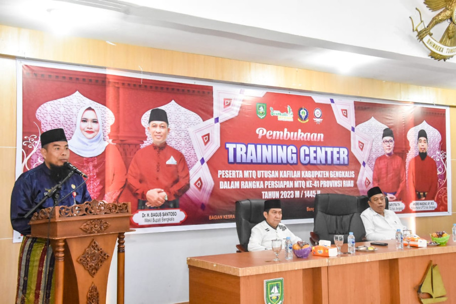Mantapkan Kualitas Jelang MTQ Riau, Kafilah Bengkalis Lakukan Pemusatan Pelatihan