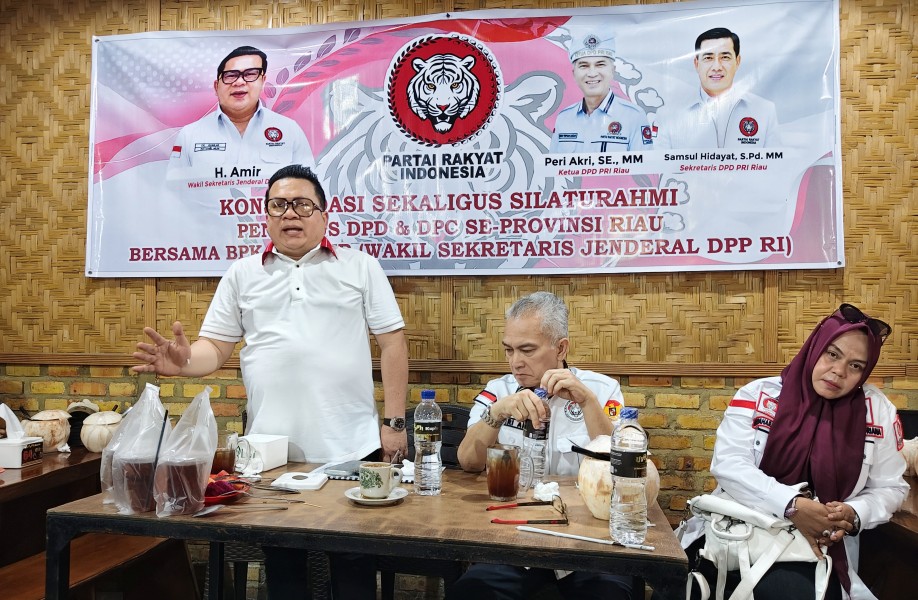 DPD PRI Riau Gelar Konsolidasi Bersama Wasekjen DPP, Perkuat Soliditas Hingga Tingkat DPC