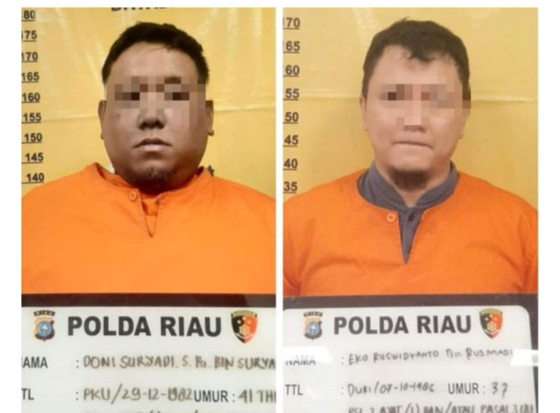 Dugaan Korupsi KUR Rp46 Miliar, Dua Eks Pegawai BNI Bengkalis Ditahan
