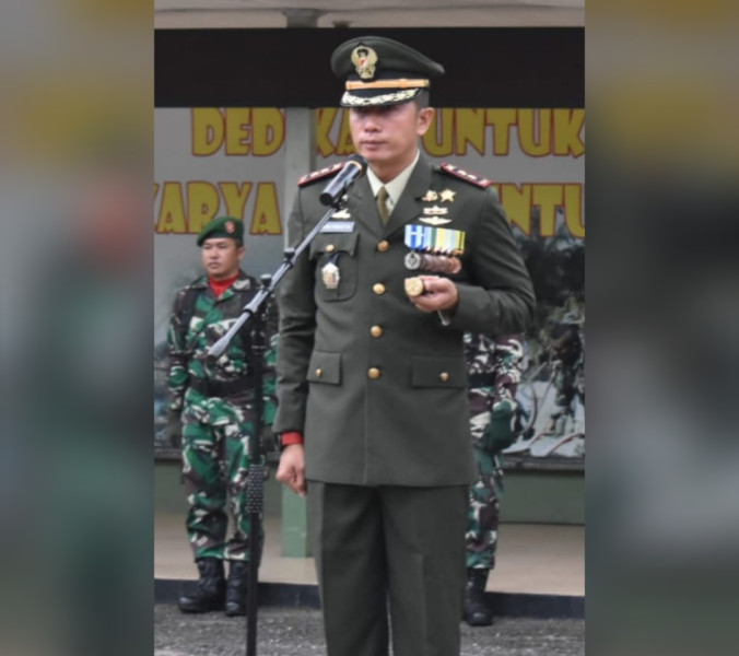 Dandim 0302/Inhu Pimpin Peringatan Hari Lahir Pancasila di Makodim